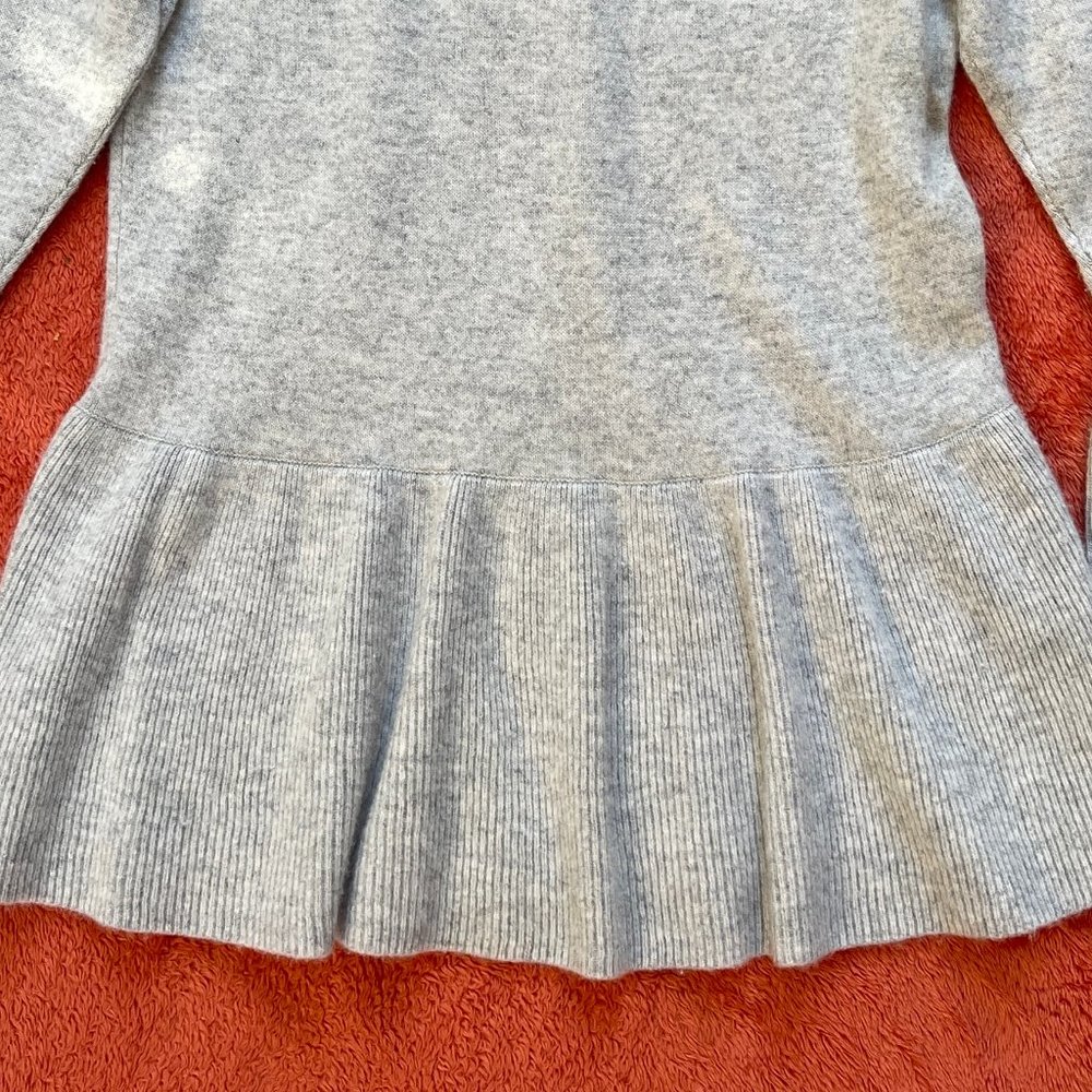 Nanette Lepore 2fly Cashmere ruffled sleeves top M - Picture 10 of 11